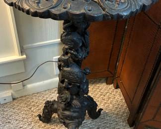 19th century Chinese rosewood table
