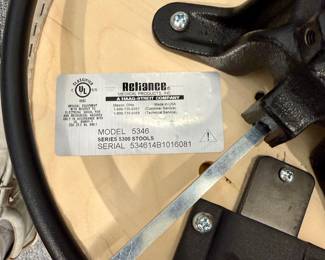 Buy It Now $100.00 Reliance Technician Stool