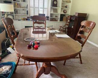 Table and all chairs