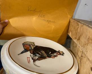 Plates with certificate