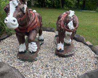 These are very very heavy. If bought may need a tractor to lift the bottom is cement.