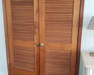 Louvered doors