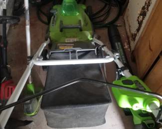 Battery operated mower