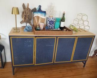 Rattan front sideboard