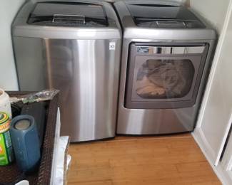 LG washing machine & GAS dryer