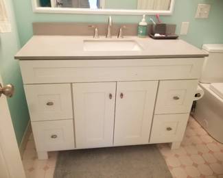 Updated bath vanity