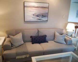 Couch; artwork