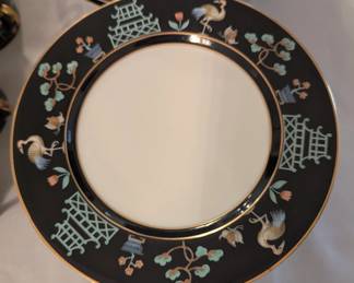 Rare! Fitz & Floyd "Chinoiserie" Retro Dinnerware
