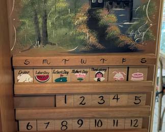 country wall calendar