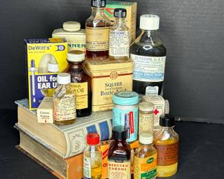 vintage medicine bottle
