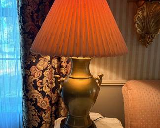 brass lamp
