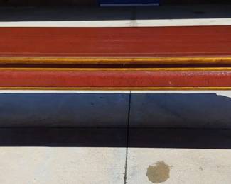 Lacquered Chinese table. 