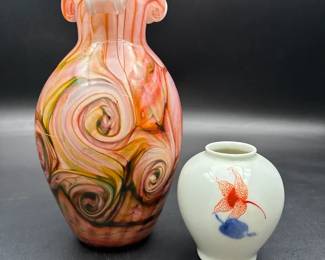 Gozo Art Glass Vase from Malta