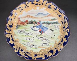 Vintage Chinese Export Porcelain Plate 