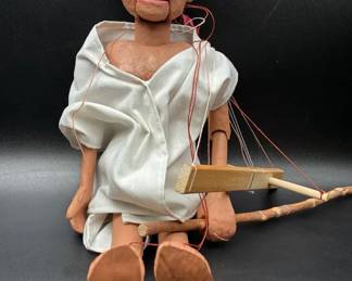 Mahatma Gandhi Paper Mache Marionette 