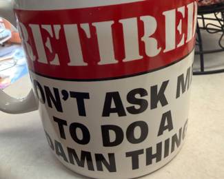 Retired HUGE CUP