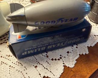 Avon Vintage Goodyear Blimp/Box