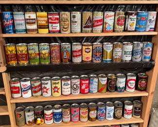 Vintage Beer Can Collection!!