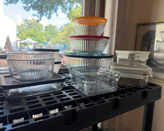 Pyrex Glass Storage