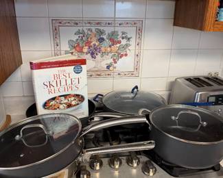 Emril Lagasse Sautee Skillets/Lids