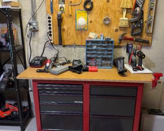 Craftsman Tool Chest with Work Bench