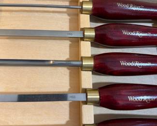 WoodRiver High-Speed Steel (HSS) Woodturning Tool Set