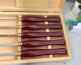 WoodRiver 5-Piece Mini High-Speed Steel (HSS) Turning Tool Set