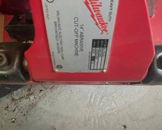 Milwaukee 6177-20 14" Abrasive Cut-Off Machine