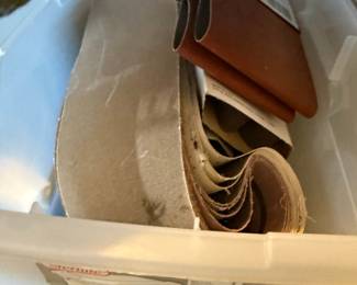 Assorted Abrasive Sanding Belts