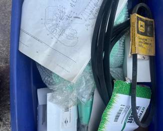 Assorted Lawn Mower Deck Belts Lot (John Deere, Gates, 8TEN, and others)
