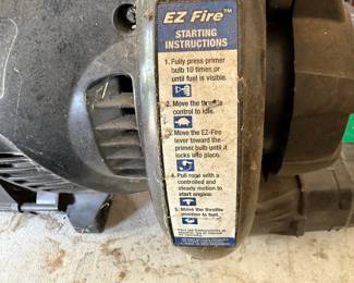 Craftsman 2-Cycle Leaf Blower with EZ-Fire Starting System