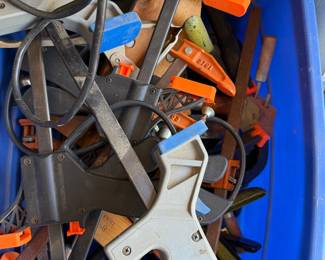 Assorted Woodworking Clamp Lot with Wilton