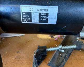 1 HP DC Electric Motor