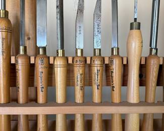 Benjamin's Best HSS Woodturning Lathe Chisel Set - 8 Piece