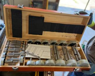 16 Piece Forstner Bit Set in Wooden Case