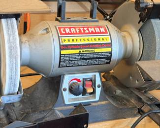 Craftsman Professional 8-in. Variable Speed Grinding Center