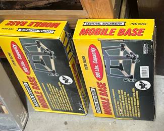 Central Machinery 300 Lb. Capacity Mobile Base (Item 95288)