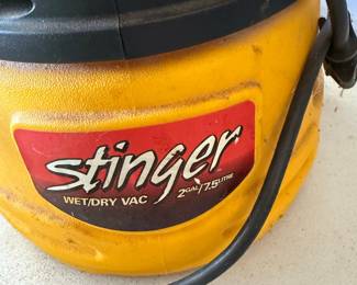 Stinger 2 Gallon Wet/Dry Vacuum