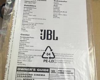 JBL SCS145.5 Surround Sound Speaker System