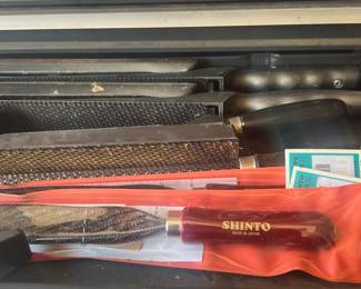 Assorted Rasps and Files Set with Shinto Rasp