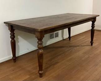 Rustic Finish Wooden Table