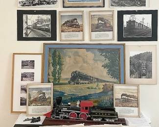 Train Pictures And Common Stock Shares