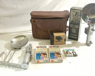 Vintage Camera Flashes