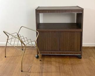 Media Stand Record Rack