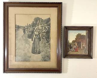Dutch Courtyard W.L. Taylor Art