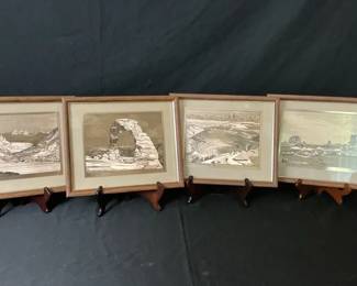 Copper Etchings Of Utah By Anderson