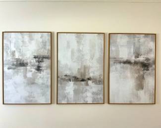 Ausril Abstract Neutral Textured Art