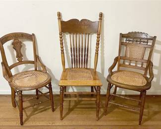 Collection Of Wooden Chairs