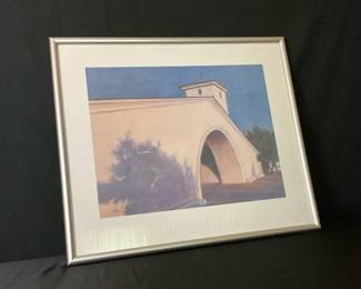 Framed Robert Mondavi