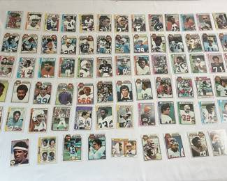 Vintage NFL Trading Cards